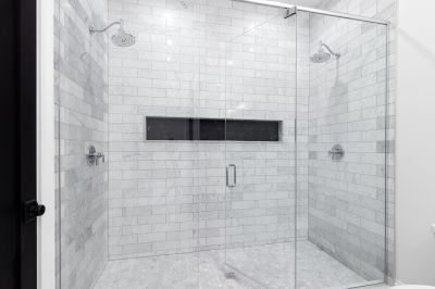 Finished Shower Enclosure